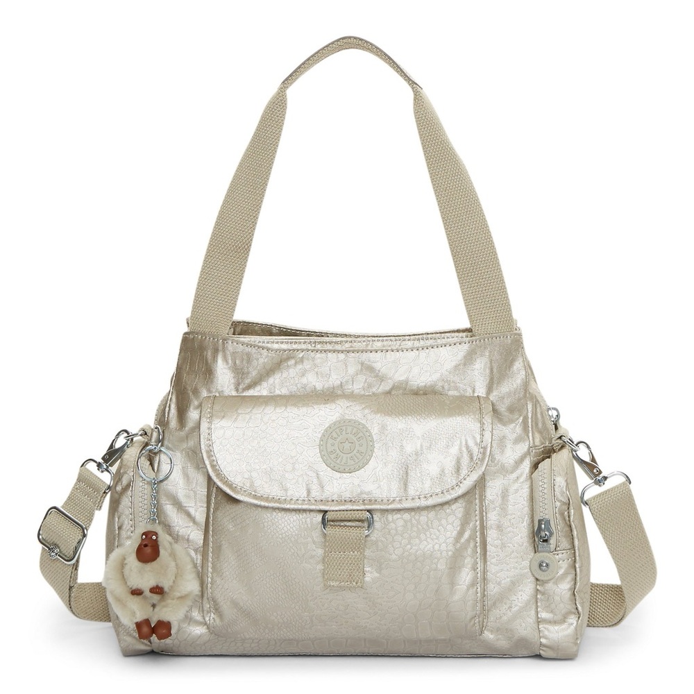 Kipling Cream Shoulder Bag